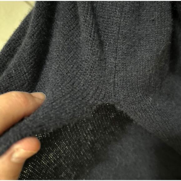 Naked Cashmere “Jade” Duster Cardigan – 100% Cashmere Open Front, Navy, Sz. XS - Picture 5 of 6